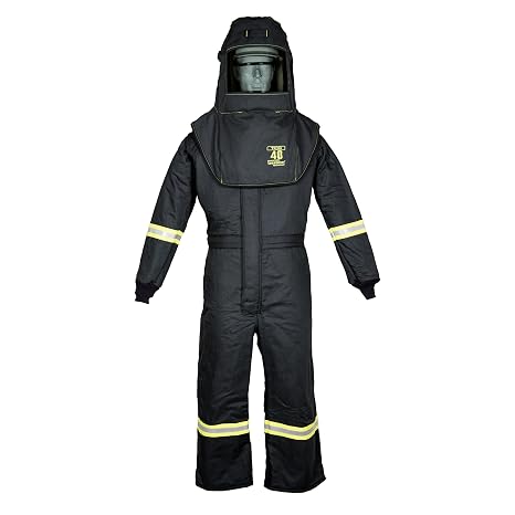 Oberon Arc Flash Coverall Kit - 40 Cal - Includes Hood and Coveralls - TCG SERIES