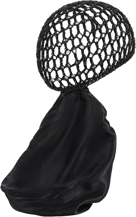 2 In 1 Wrap Cap for Silk Press, Reversible Wrap Cap Bonnet