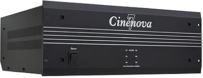 Earthquake Sound CINENOVA 7 7-Channel Class AB Amplifier Black
