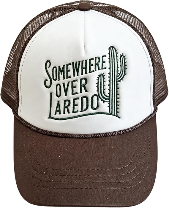 Embroidered Trucker Hat - Unisex Mesh Back Baseball Cap,Adjustable Snapback Sun Hat for Men Women