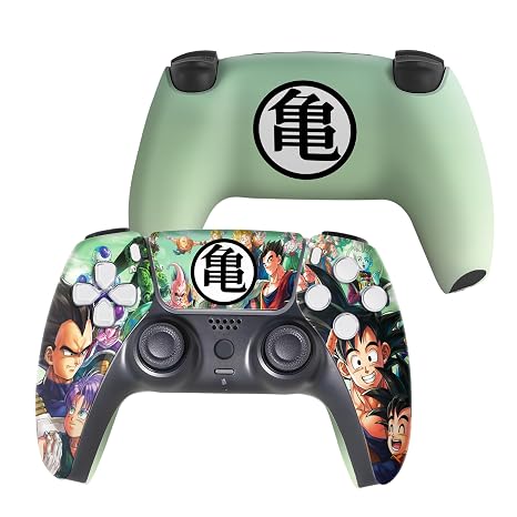 D. B. Z. FAMM Custom PS-5 Controller Wireless compatible with Play-Station 5 Console by BCB Controllers | Proudly Customized in USA with Permanent HYDRO-DIP Printing (NOT JUST A SKIN) (MODDED)