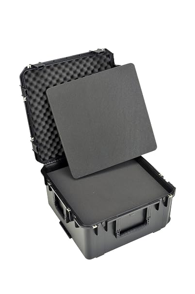 SKB Injection Molded Water-Tight Case 22 x 12" with Wheels Cubed foam (3I-2222-12BC)