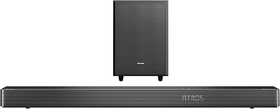 Hisense AX3120G 3.1.2 Channel 360W Dobly Atmos Soundbar with Wireless Subwoofer and Up Firing Speakers