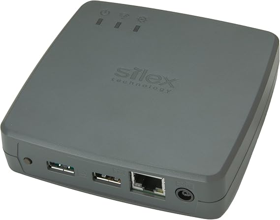 SILEX TECHNOLOGY DS-700AC USB 3.0 Device Server – USB Wireless LAN Server with Enterprise Security and IPv4/IPv6 Support