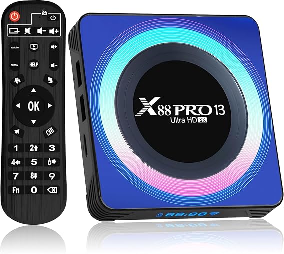 Android TV Box 4K HD Output RK3528 Quad-Core CPU WiFi 6 4GB RAM 32GB ROM