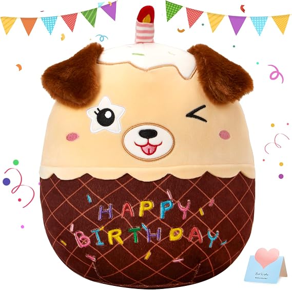 Plush Stuffed Animals Pillows Birthday Dog Puppy Gift 14in