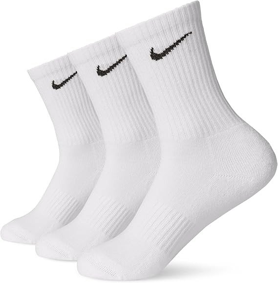 NIKE Unisex U Nk Everyday Csh Crw 3pr 132 Socks