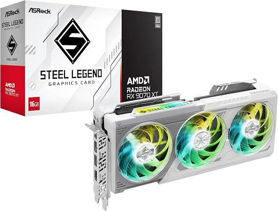 ASRock Graphics Board Steel Legend RX 9070 XT 16G AMD Radeon RX9070XT RX9070XT SL 16G / AX