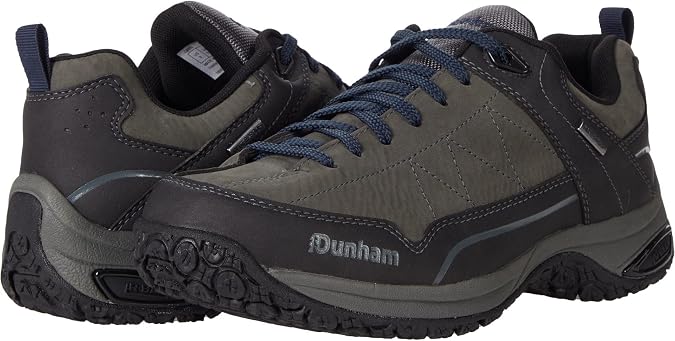 Dunham Cloud Plus Waterproof Lace-Up Grey 1 9.5 4E