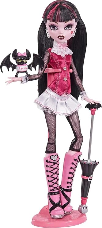 Monster High, Muñeca Draculaura, Muñeca para niñas de 6 años en adelante