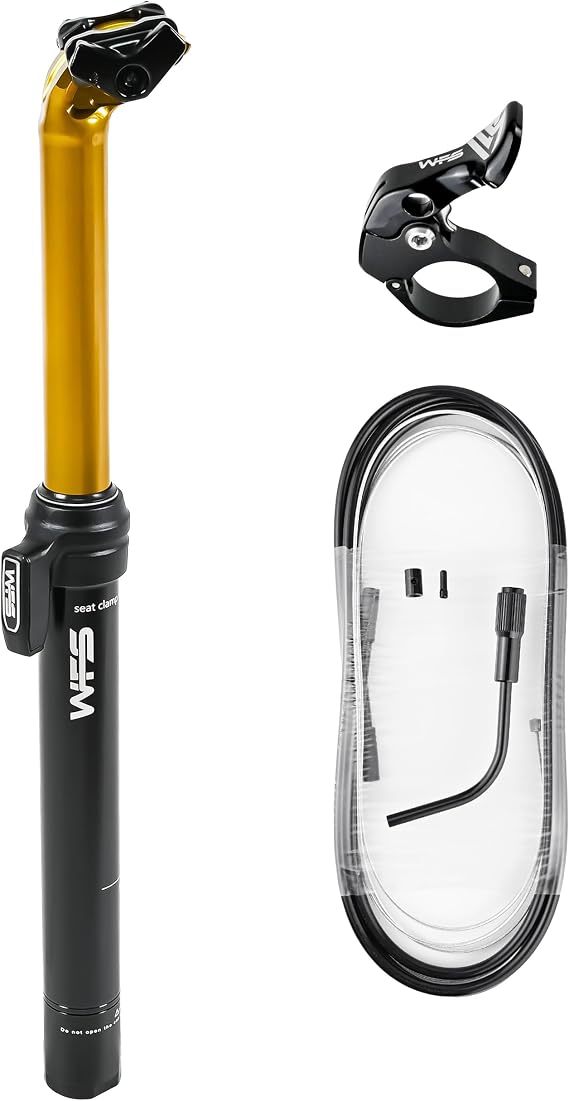 WFS Vresa External Dropper Post, Factory Gold with Lever Kits