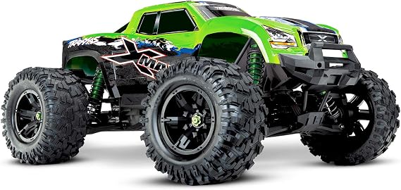 Traxxas TRA77086-4-GRNX X-Maxx 8S ESC GREEN Brushless Electric Monster Truck with TQi