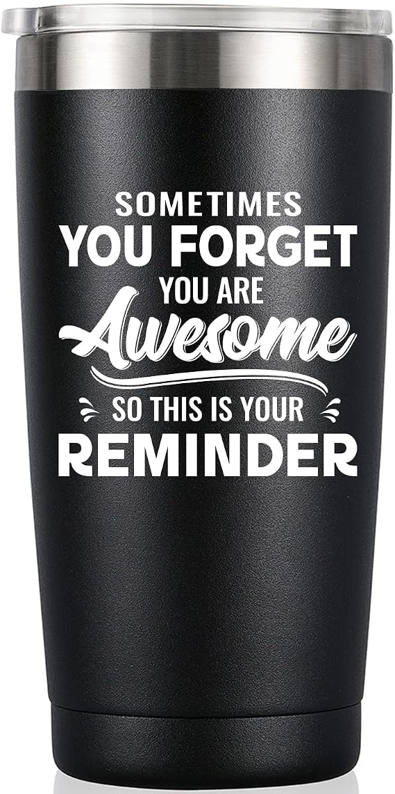 MASGALACC Valentines Day Gifts for Him Men Husband - Awesome Coffee Mug, Inspirational Birthday & Holiday Presents for Men Him Boyfriend, 20 Oz Tumbler