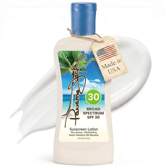 Panama Jack Sunscreen Lotion, SPF 30, 6 Fl Oz,5130