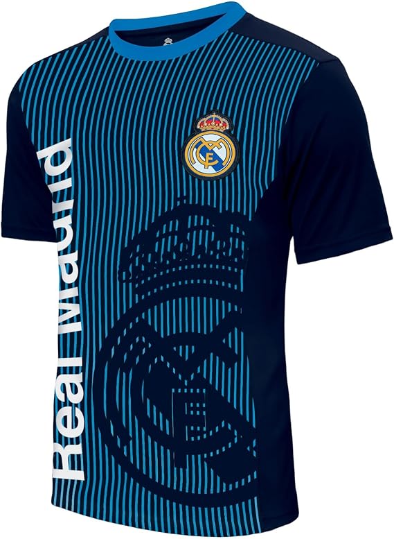 Icon Sports Compatible with Real Madrid Real Madrid Officially Licensed Soccer Poly Shirt Jersey -24