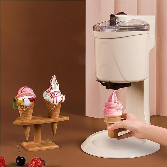 Soft Serve Ice Cream Machine Home Ice Cream Maker Machine Yoghurt Mr Ice Cream Maker for Home DIY Kitchen Fast