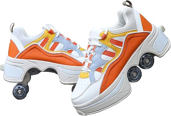 Roller Skates for Women,Roller Skates Adult,Outdoor Skates for Women,Quad Roller Shoes,Shoes with Wheels for Adults,Outdoor Skates for Women,Outdoor Skates for Women