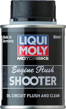 LIQUI MOLY Motorbike Engine Flush Shooter | 80 ml | Motorcycle Oil Additive | Item No.: 3028