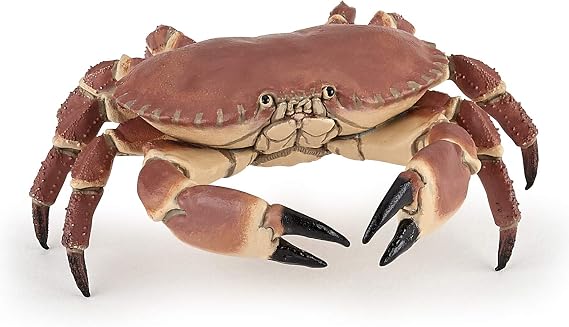 Papo Realistic Sea Crab Figurine, Marine World Collection, Kids Ages 3+
