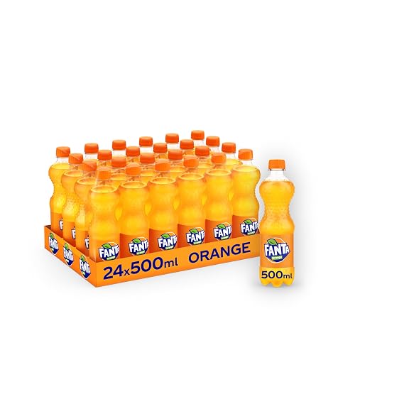 European Orange Fanta Case (24 x 0.5 L)