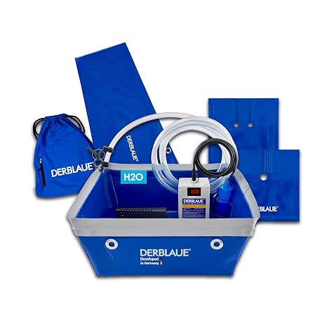 DERBLAUE Complete Set for Draining Collecting & Pumping Liquids