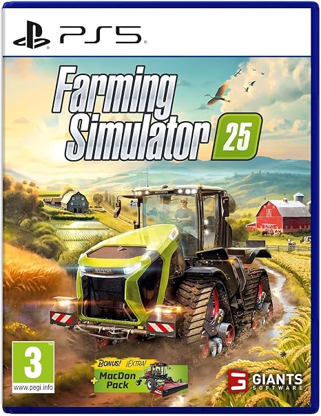 Farming Simulator 25 - Compatible for PS5 - UK PAL (EU Version)