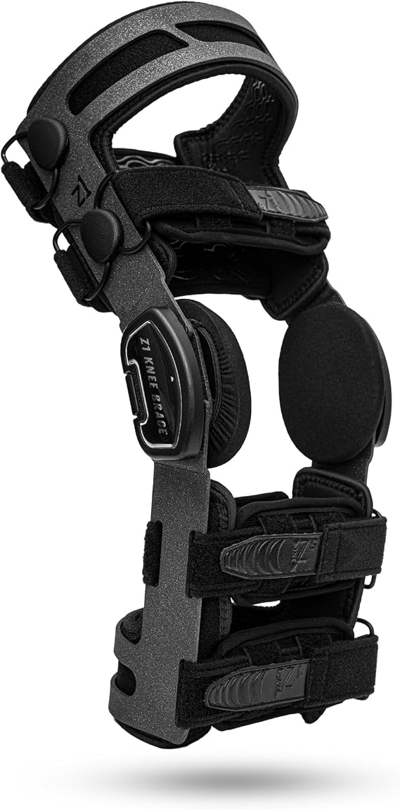 Z1 K4 OsteoAlign Hinged Knee Brace - Knee Support for ACL, MCL, Ligament Sports Injuries, Arthritis (OA), Meniscus Tear, Relief from Knee Joint Pain with Side Stabilizers for Men & Women Size (Small)