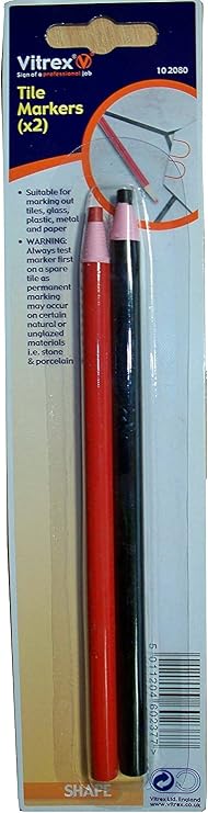 Vitrex 10 2080 Tile Marking Pencils (2) Assorted