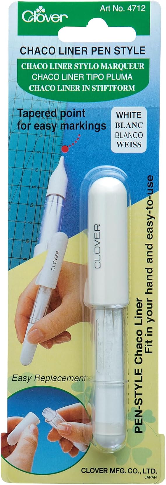 Clover White Chaco Liner