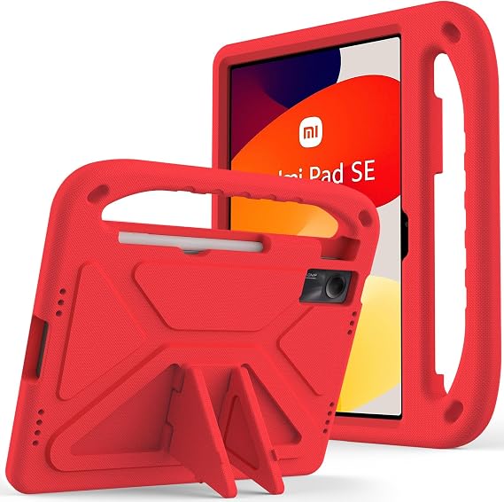 Kids Case for Huawei MatePad SE 11 inch 2024 Tablet, Light Weight Shock Proof EVA Foam Handle Rugged Stand Protective Cover