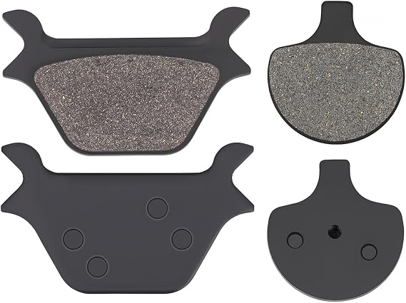 Front Rear Brake Pads kit for HARLEY Sportster Series Softail Series All Models 1988-1999 / Heritage Springer Softail Fat Boy Dyna Super Wide Glide Low Rider Sportster 883 1200