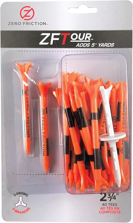 Zero Friction Tour Golf Tees