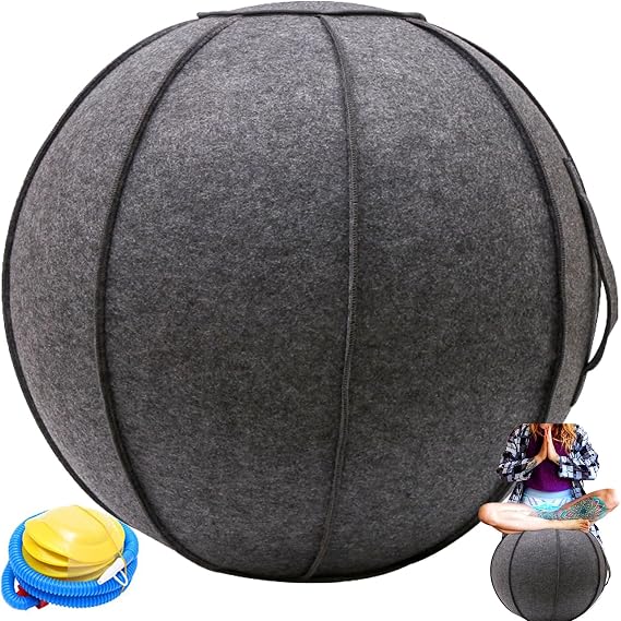 Sitting Ball Chair Cover for Office