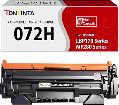 072H CRG072H CRG-072H ( 072 CRG072 ) Compatible Toner Cartridge Black High Capacity 4100 Pages for Canon ImageCLASS MF284 MF284dw MF286 MF286dw MF287 MF287dw MF288dw MF289dw LBP171dw LBP172dw Printers
