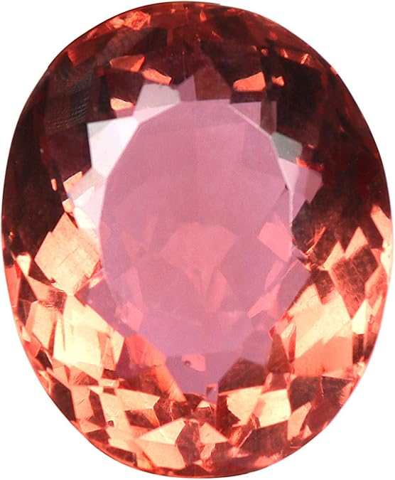 GEMHUB Alexandrite Crystals Gemstones For Jewelry Making 15.00 Carats Brown Oval Shaped Crystals And Healing Stones