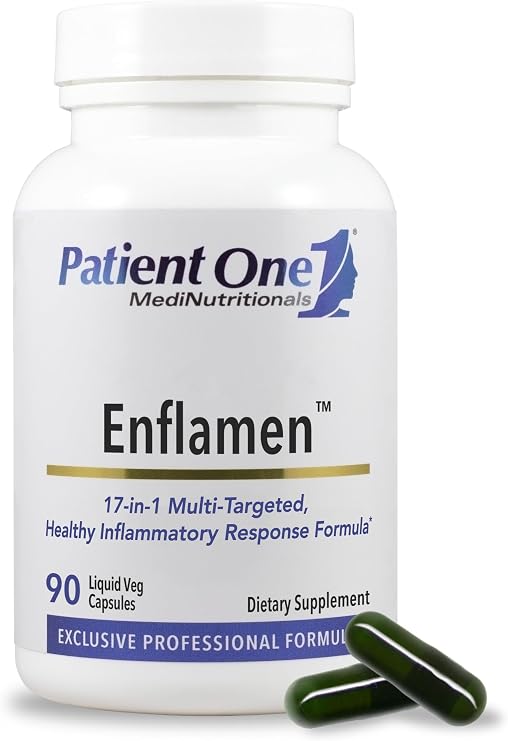 Patient One Enflamen | Omega-3, Turmeric & Boswellia | 90 Capsules