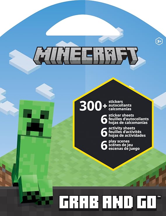 Minecraft Grab and Go Stickers