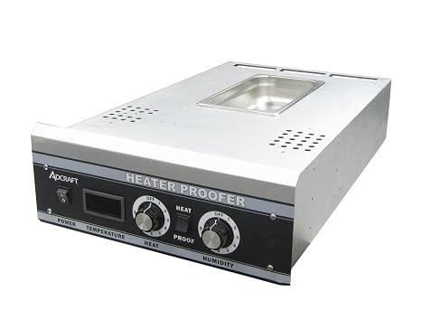 Adcraft PW-120H Heater Proofer Contol Drawer, 80F to 185F, Aluminum, 1800w, 120-Volt