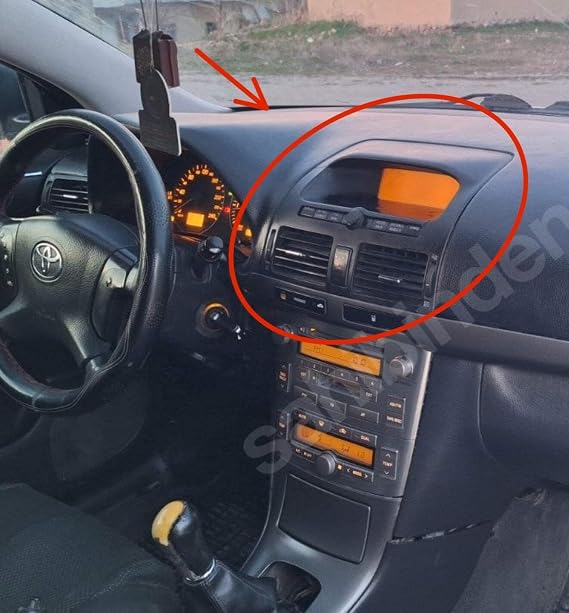 Toyota Avensis T25 Uyumlu Ventilation Center Console Orta Konsol Havalandırma Çerçevesi