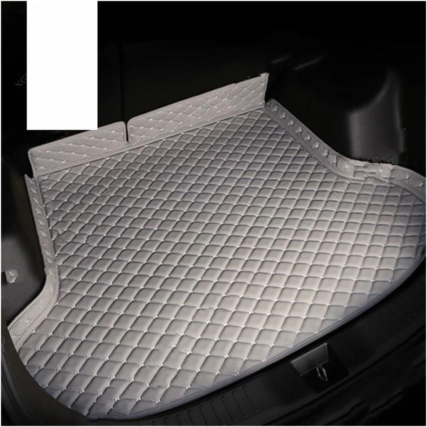 Trunk mat Car Trunk Mat For Jaguar F-Type Coupe 2013-2024 3D Surrounding Design Waterproof Non-Slip Car Boot Liners(Gray)