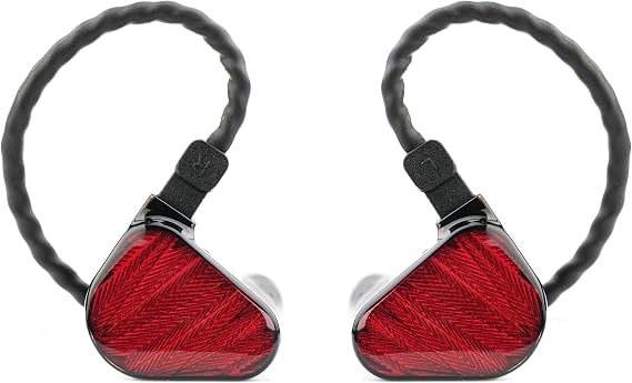 TRUTHEAR Zero RED Dual Dynamic Driver In-Ear Earphones, 0.03 inches 0.78 mm, 2 Pin