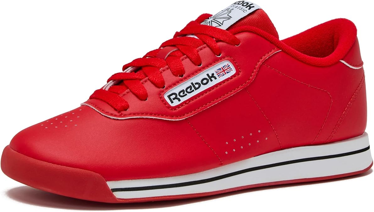 Reebok Princess Sneakers for Women, Comfortable Walking or Tennis Womens Shoes