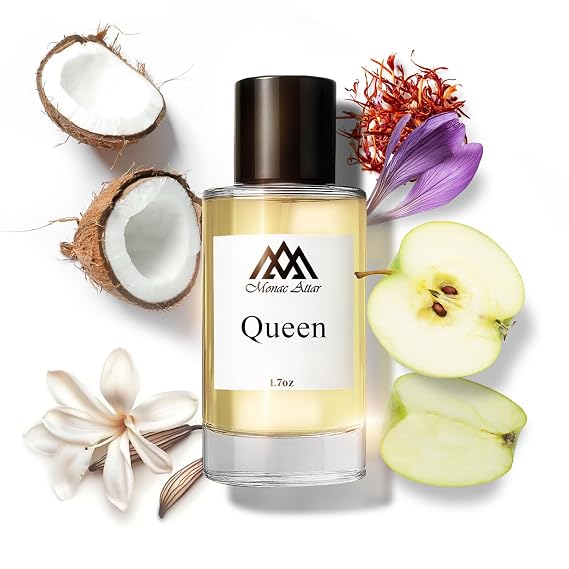 Monac Queen Inspired by Queening, Eau De Parfum, 1.7oz/50ml, Unisex, Long Lasting Fragrance, Luxury Made Affordable