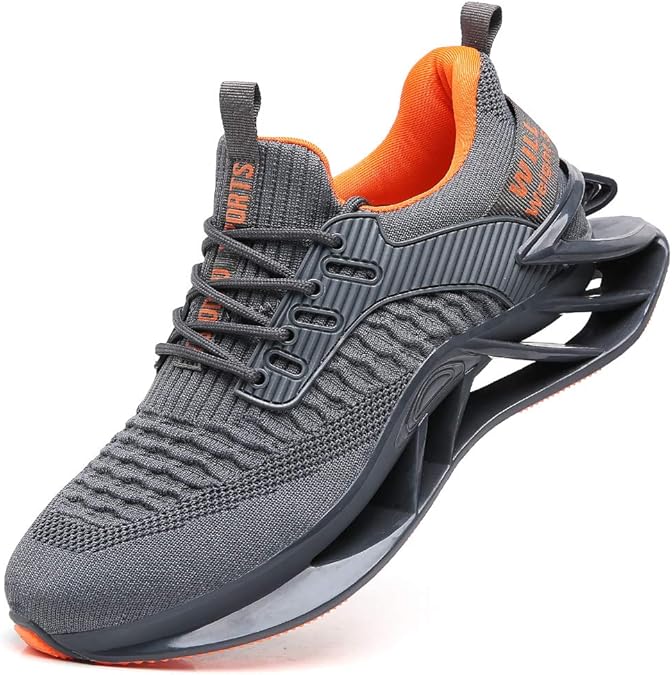 TSIODFO Men's Slip On Sneakers Tennis Walking Shoes