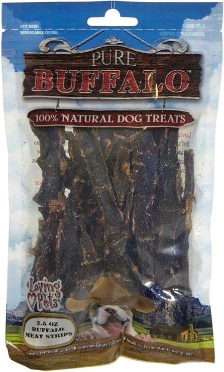 Pure Buffalo Buffalo Meat Strips - 3.5 Oz