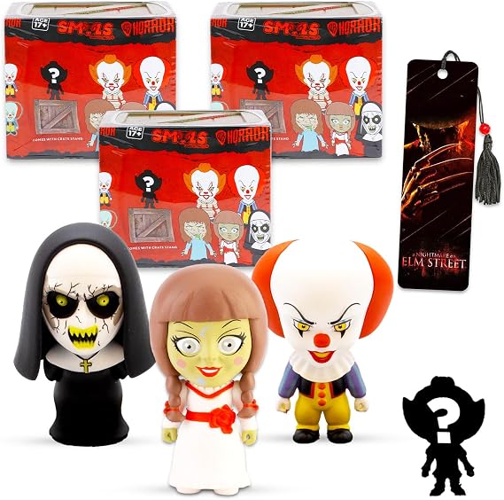 WARNER BROS PICTURES Horror Mystery Figure 3 Pack - Horror Blind Box Bundle
