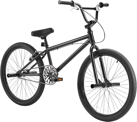 VEVOR BMX Bike, 18/20/24-Inch Wheel Freestyle & Race Bike with 360 Rotor and 4 Pegs, Beginner to Advanced BMX Bicycles for Teens
