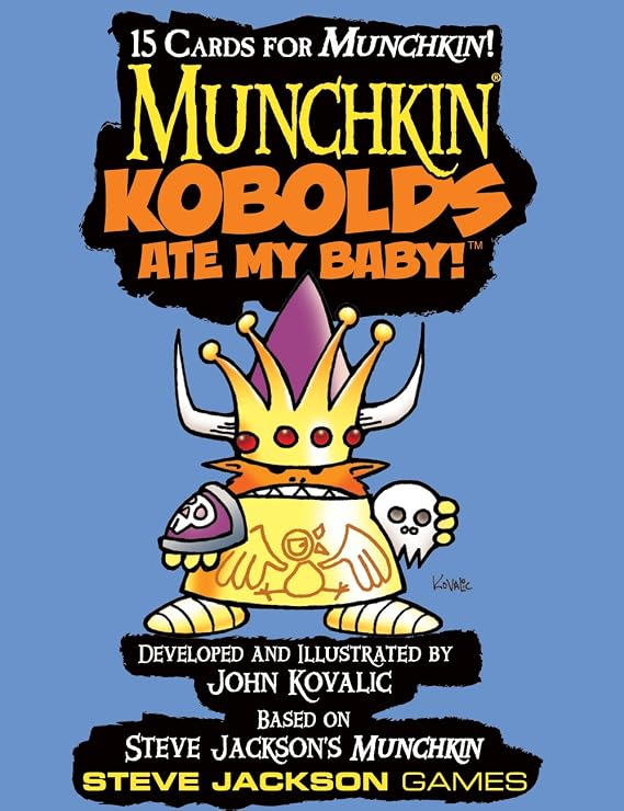 Steve Jackson Games Munchkin Kobolds Ate My Baby Card Game