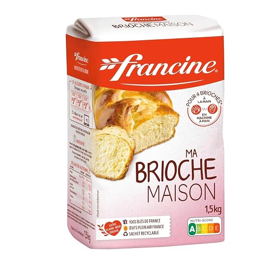 Francine Ma Brioche Maison - French Brioche Bread Flour, 52oz