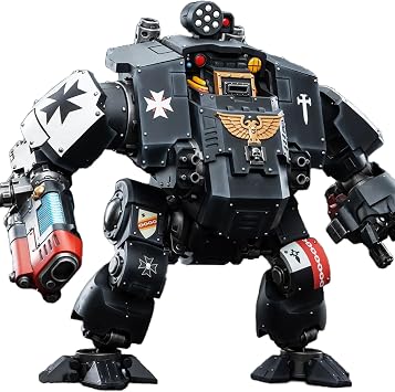 JOYTOY 1/18 Action Figures Mech - Warhammer 40,000 Black Templars Redemptor Dreadnought - 12,Classic Character,Collectible,Age 15 and Above